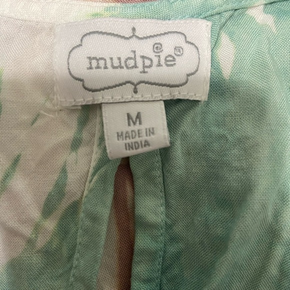 Mud Pie women's M tie dye sleeveless maxi dress with cutout in back EUC - Picture 7 of 7